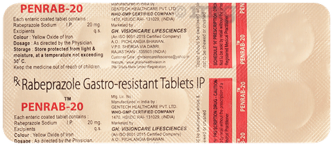 penRab 20mg Tablet image