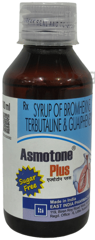 Asmotone Plus Syrup Sugar Free image Asmotone Plus Syrup Sugar Free image