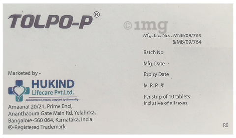 Tolpo-P Tablet image Tolpo-P Tablet image