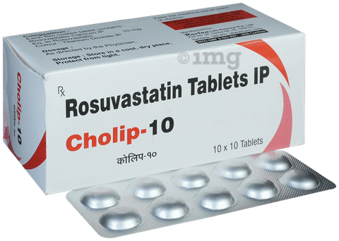 Cholip 10mg Tablet image