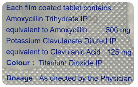 Clavnax 625 Tablet