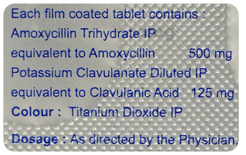 Clavnax 625 Tablet image