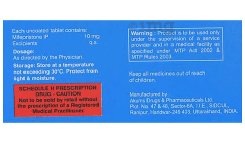 Mifiact 10mg Tablet image