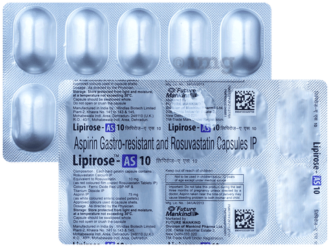 Lipirose-AS 10 Capsule image Lipirose-AS 10 Capsule image