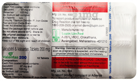 Valentas 200 Tablet image