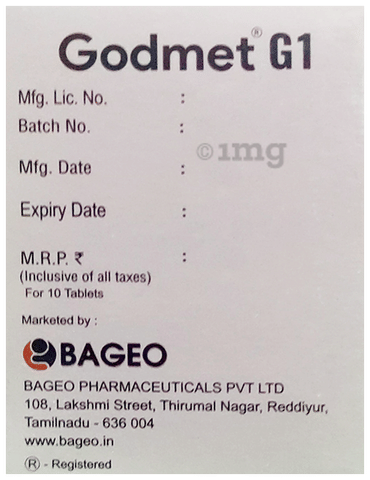 Godmet G1 Tablet SR image Godmet G1 Tablet SR image