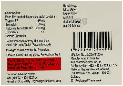Disperzyme Tablet image