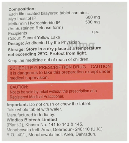 Ovanex-M Tablet SR image
