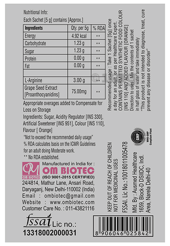 Argen Sachet image