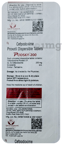 Podsky 200 Tablet DT