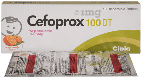 Cefoprox 100mg Tablet DT image