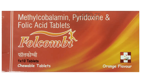 Folcombi Chewable Tablet Orange image Folcombi Chewable Tablet Orange image