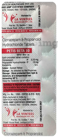 Petis Beta 10 Tablet