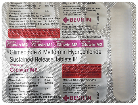 Gluwin M2 Tablet SR image Gluwin M2 Tablet SR image