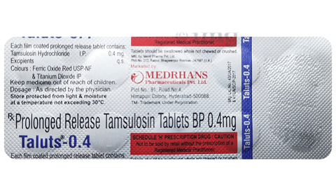 Taluts 0.4 Tablet PR image Taluts 0.4 Tablet PR image