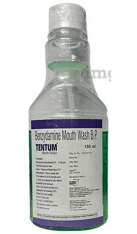 Tentum Mouth Rinse Alcohol Free