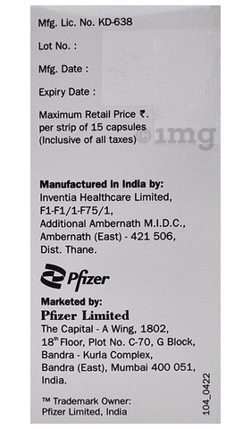 Neksium D 20 Capsule SR image