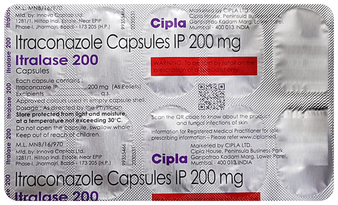 Itralase 200 Capsule 1