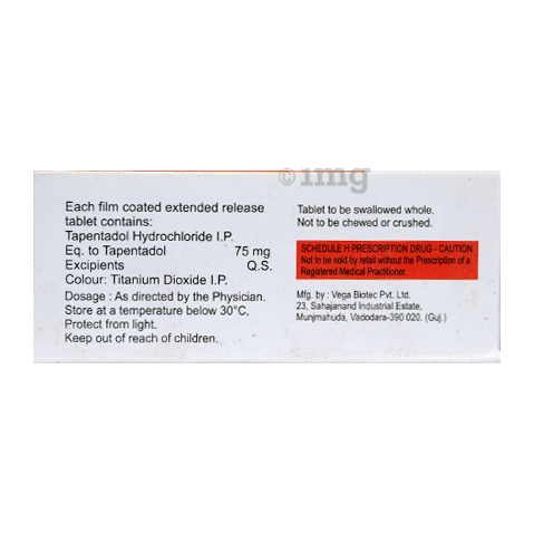 Tapencet ER 75 Tablet image