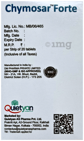 Chymosar Forte Tablet image
