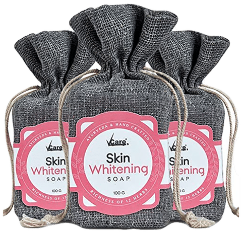 VCare Skin Whitening Soap 100gm Each Buy combo pack of 3.0