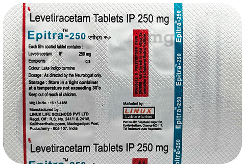 Epitra 250 Tablet image