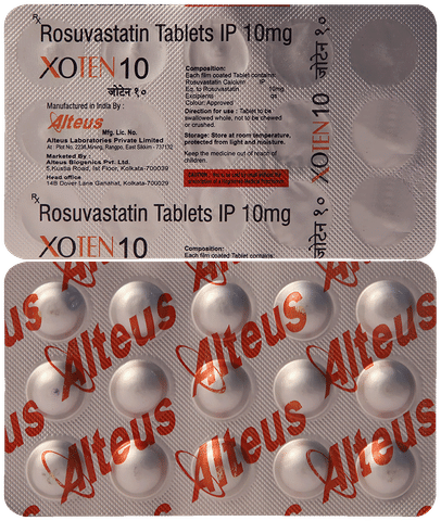 XOten 10mg Tablet image