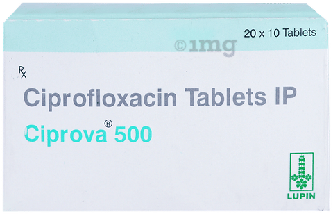 Ciprova 500mg Tablet image