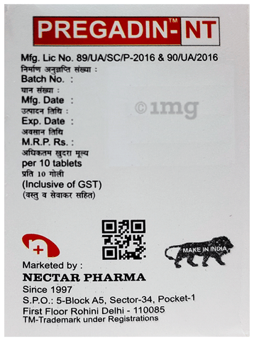 Pregadin-NT Tablet SR image Pregadin-NT Tablet SR image