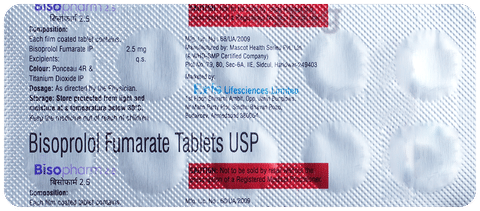 Bisopharm 2.5mg Tablet image