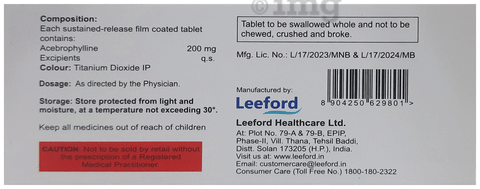 Broncofil-SR Tablet image