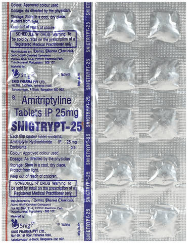Snigtrypt 25mg Tablet image