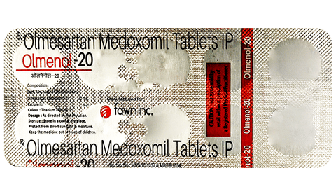 Olmenol 20 Tablet image Olmenol 20 Tablet image