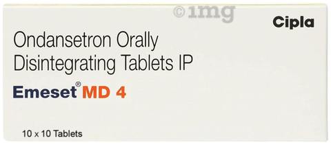 Emeset 4mg Tablet MD image Emeset 4mg Tablet MD image