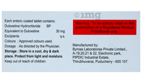 Dulogen 30 Tablet image