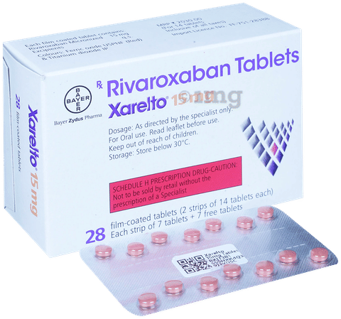 Xarelto 15mg Tablet image