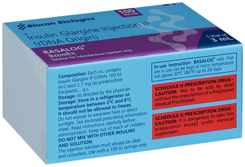 BASalog 100IU/ml Solution for Injection image BASalog 100IU/ml Solution for Injection image