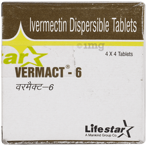 Vermact 6 Tablet DT image