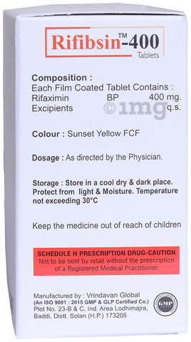 Rifibsin 400 Tablet image Rifibsin 400 Tablet image