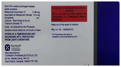 Tolol-XR 12.5mg Tablet PR