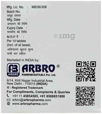 CFR 500 Tablet image