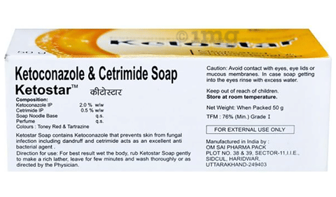 Ketostar Soap | Derma Care | For Dandruff Relief image Ketostar Soap | Derma Care | For Dandruff Relief image