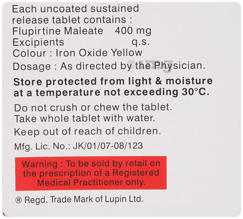 Lupirtin -SR Tablet image
