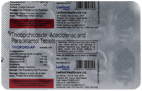 Thioford AP Tablet image