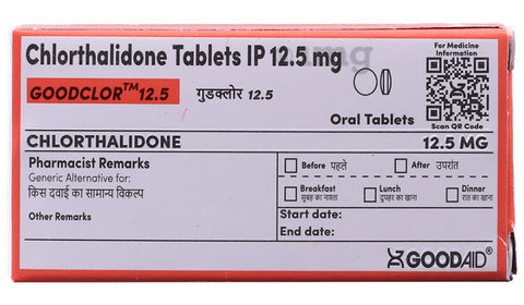 Goodclor 12.5 Tablet image Goodclor 12.5 Tablet image