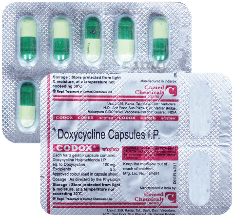 Codox 100mg Capsule image