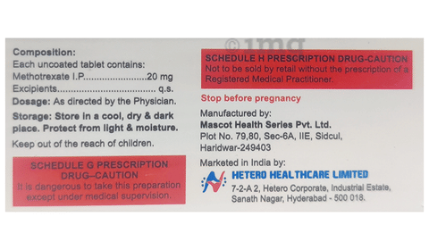 Methora 20 Tablet image