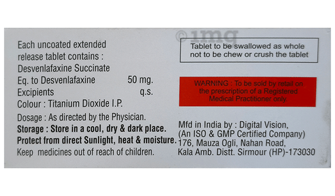 Desivert-ER 50 Tablet image