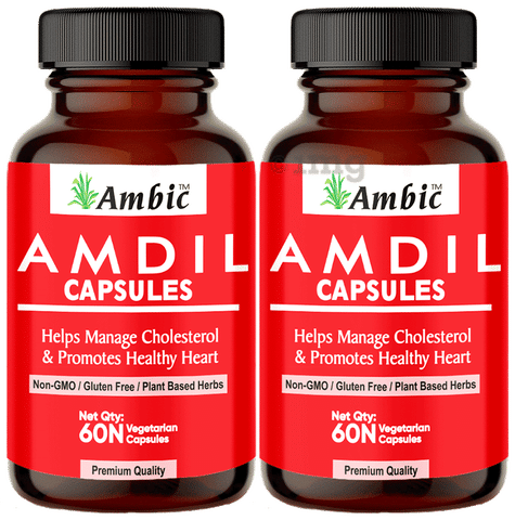 Ambic Amdil Vegetarian Capsule (60 Each) 1