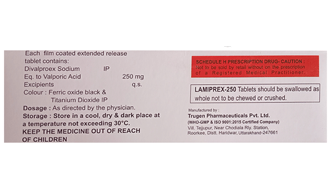 Lamiprex 250 Tablet ER image